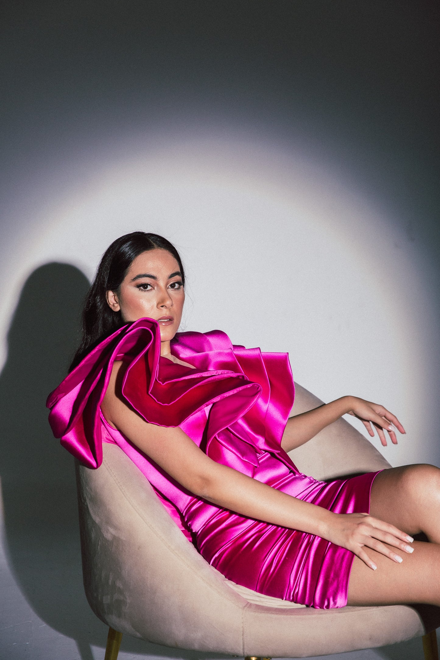Fuchsia Flame Dress